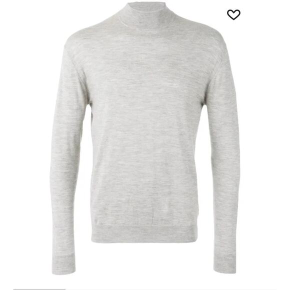 N.Peal fine gauge mock turtle neck jumper size XL - Picture 1 of 8